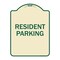 Signmission Parking Resident Parking Heavy-Gauge Aluminum Architectural Sign, 24" x 18", TG-1824-23356 A-DES-TG-1824-23356 - alternate 1